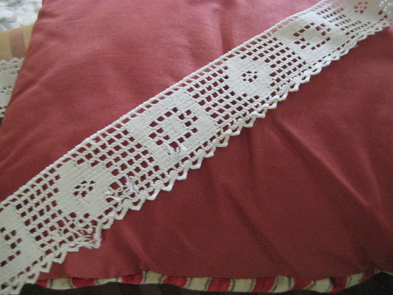 Beautiful Hand Made Crocheted White Edging Lace 66"