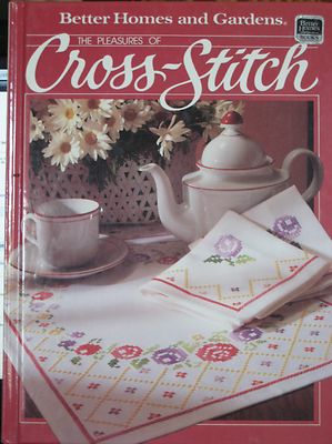 Pleasures of Cross Stitch Book Better Homes Gardens 1984  New